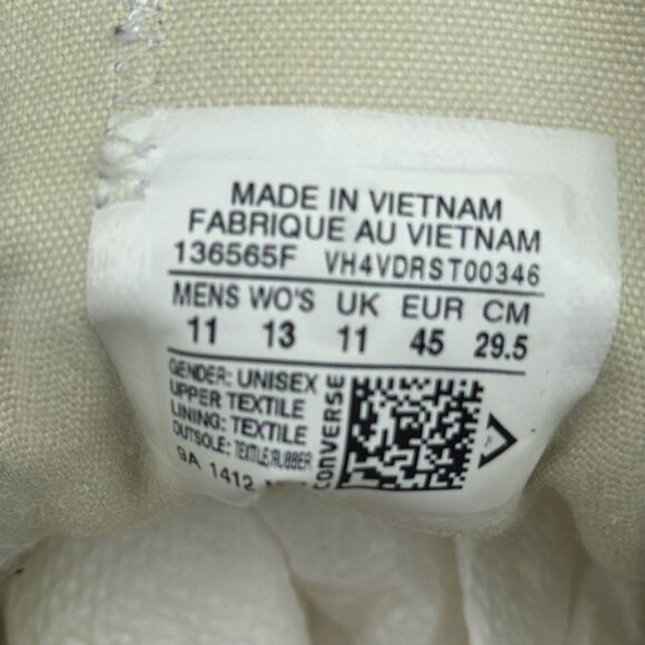 Converse All Star Chuck Taylor’s (Women’s13) (Ocean Mint/White) (Men's:11) - Picture 9 of 12